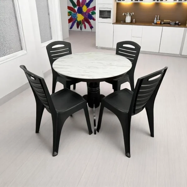my-11134207-7rasd-ma19huh0b84g27.webp Plastic Chair Round Marble Dining Table