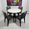 my-11134207-7rash-ma19huh0b84y12.webp Plastic Chair Round Marble Dining Table