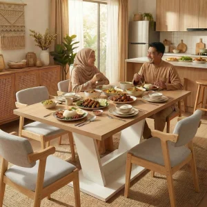 my-11134207-820l6-mmfwx0ye1mv87b.webp Dining Table 6 Seater Coffee Living Room Japanese Kitchen
