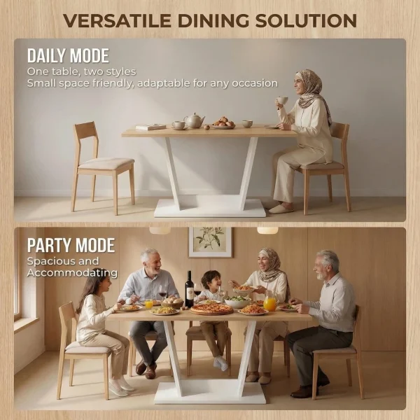 my-11134207-820lc-mmfwy08dts042f.webp Dining Table 6 Seater Coffee Living Room Japanese Kitchen