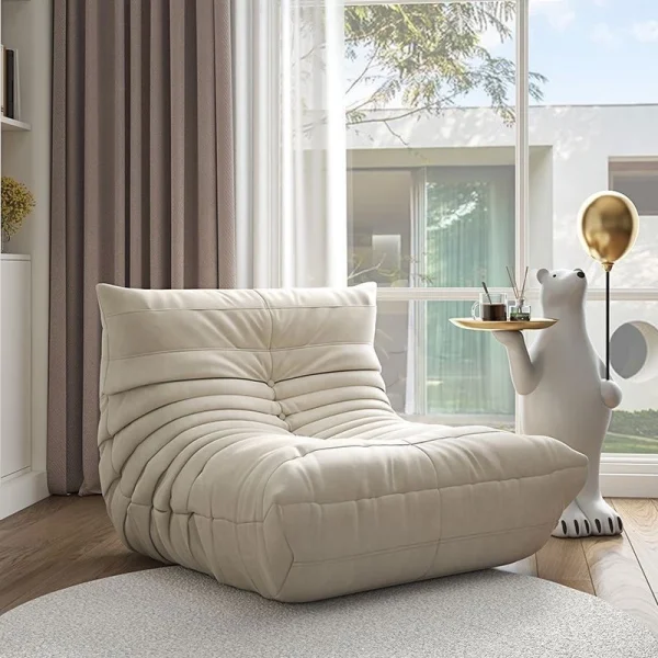 sg-11134201-7rdwr-lyeol67g86pz26.webp Random Reclining Caterpillar Lazy Sofa Leisure Chair Floor Tatami for Bedroom Balcony Living Room