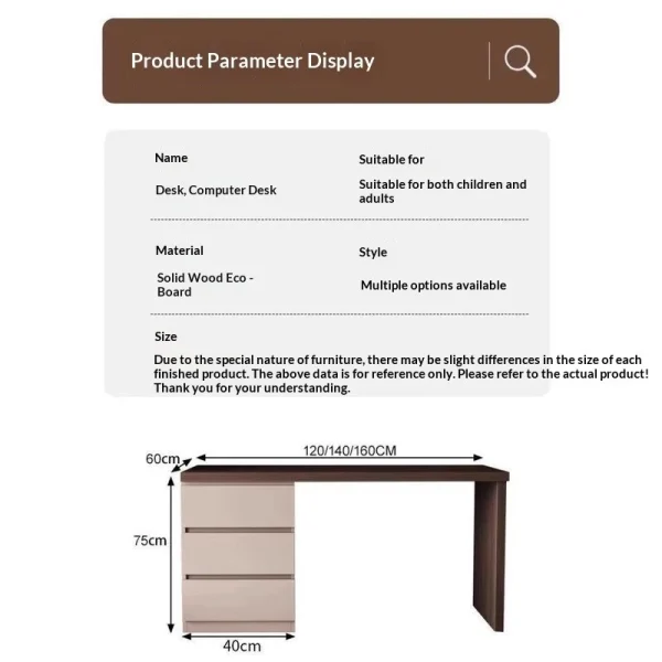 sg-11134201-820ln-mnz7cbw7u49064.webp Extendable Wall Mounted Desk With Drawers Integrated Makeup Table Bedroom Home Office Study