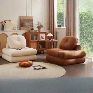 sg-11134201-820mj-mnm9p1m7ij2cb0.webp Random Tofu Block Modular Sofa Bed Lazy Reclining Fabric Detachable Washable Tatami Single Double Small Household Living Room Furniture