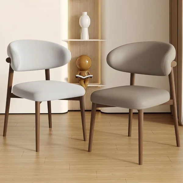 sg-11134201-821d5-mgkqr5vbo5c9a0.webp Light Luxury Nordic Dining Chair Backrest Leisure Home L44cm W38cm H81cm
