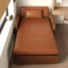sg-11134201-821fs-mguwlhmthedl3e.webp Random Retractable Folding Sofa Bed Oil Wax Leather One Piece Dual Use Double Home Furniture