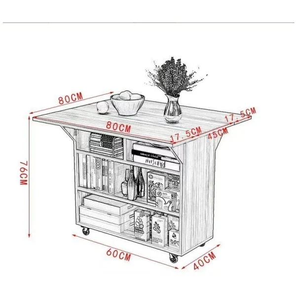 sg-11134201-8260h-mlykhd17w5qc17.webp Small Dining Table Rectangular Foldable Eating Room L80cm W80cm H76cm