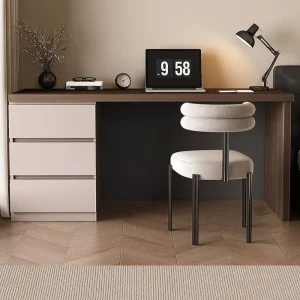 sg-11134201-8261g-mme4m4ndocud51.webp Extendable Wall Mounted Desk With Drawers Integrated Makeup Table Bedroom Home Office Study