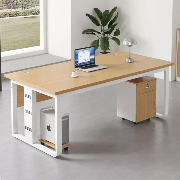 sg-11134201-82623-mm2nglndt89199.webp Office Computer Desk Single Commercial Manager Chair Thickened Boss Large Workbe L80cm W140cm H75cm